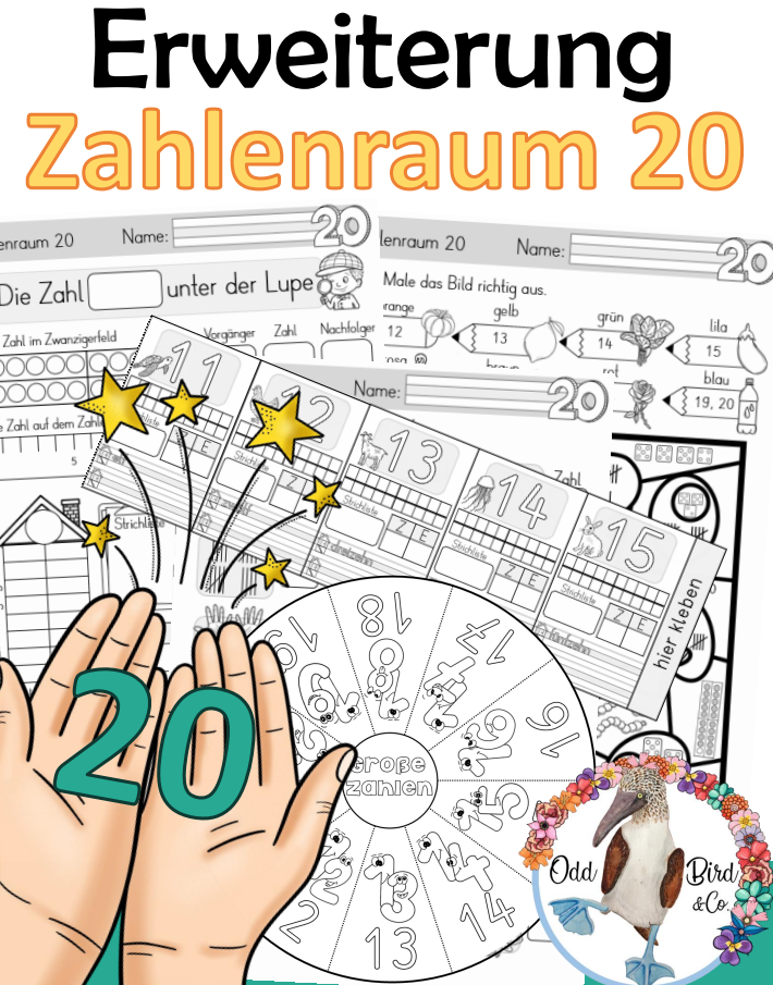 Read more about the article Zahlen bis 20 – Orientierung im Zahlenraum