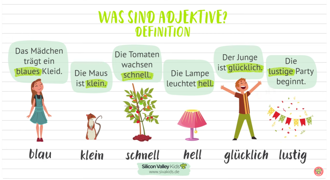 Mehr über den Artikel erfahren Wortarten: Adjektive